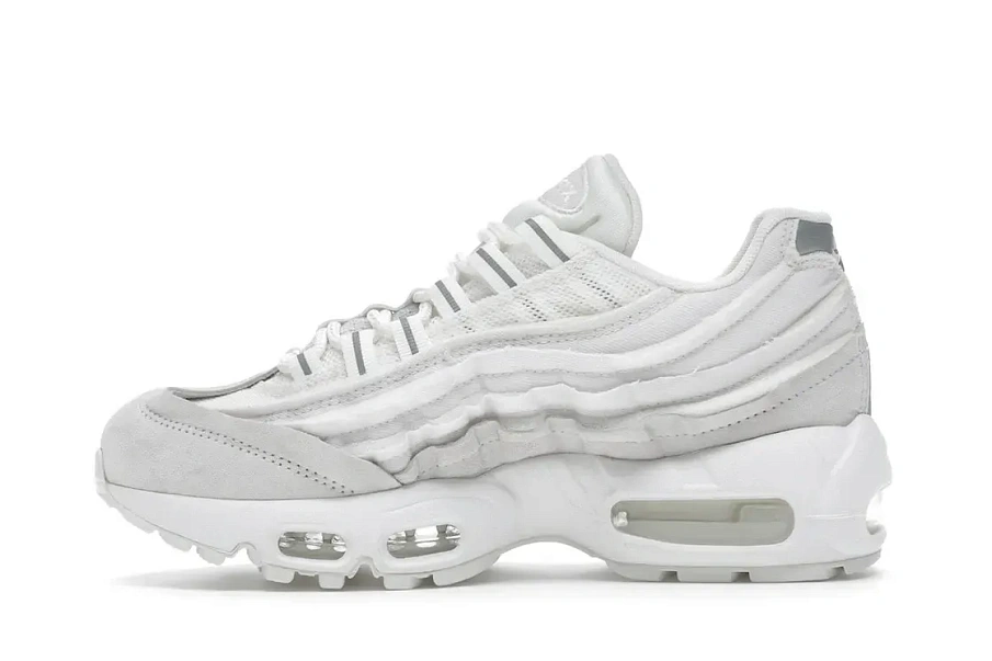Фото № 3 с приближением к товару «‎Nike Air Max 95 Comme des Garcons White»