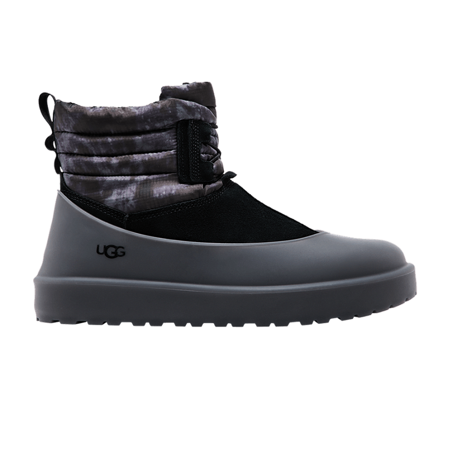 Фото № 1 с приближением к товару «‎UGG Classic Mini Lace-Up Weather Smokescreen Boot Black»