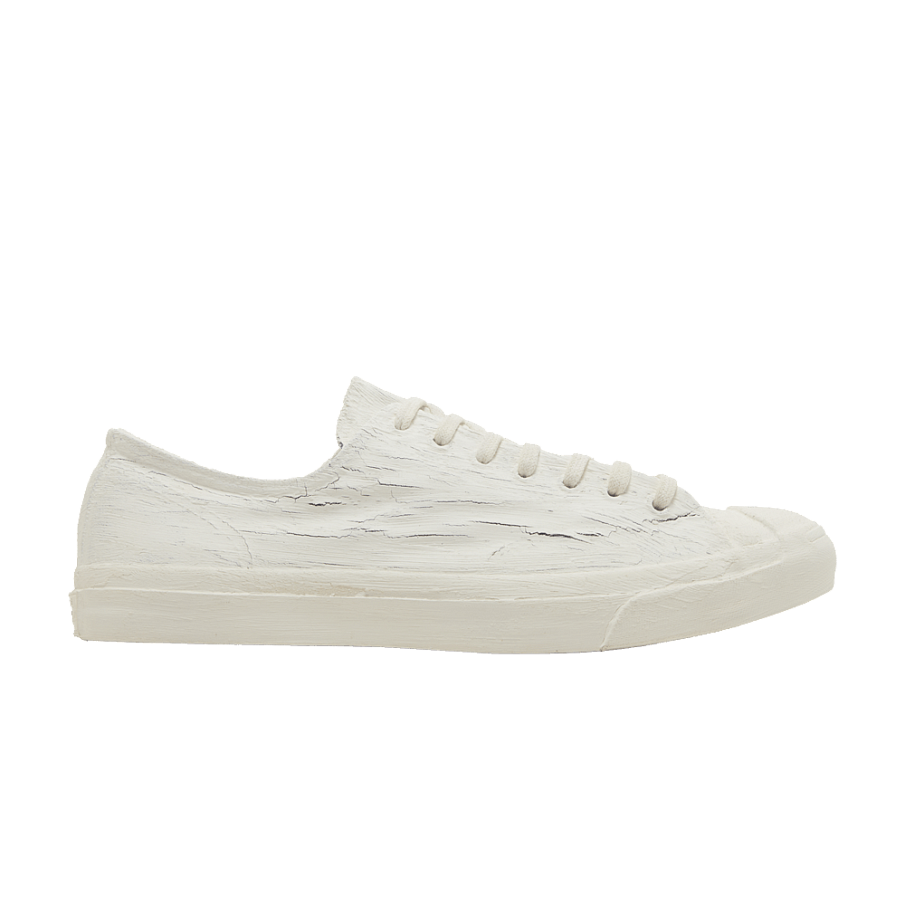 Фото № 1 с приближением к товару «‎Maison Margiela x Converse Jack Purcell Low Paint Crack - White True Navy»