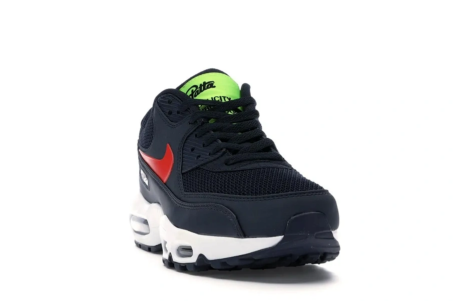 Фото № 2 с приближением к товару «‎Nike Air Max 95/90 Patta Publicity. Publicity. Wohooooow! (Obsidian)»