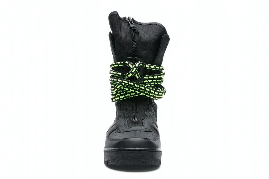 Фото № 2 с приближением к товару «‎Nike SF Air Force 1 High Black Volt»