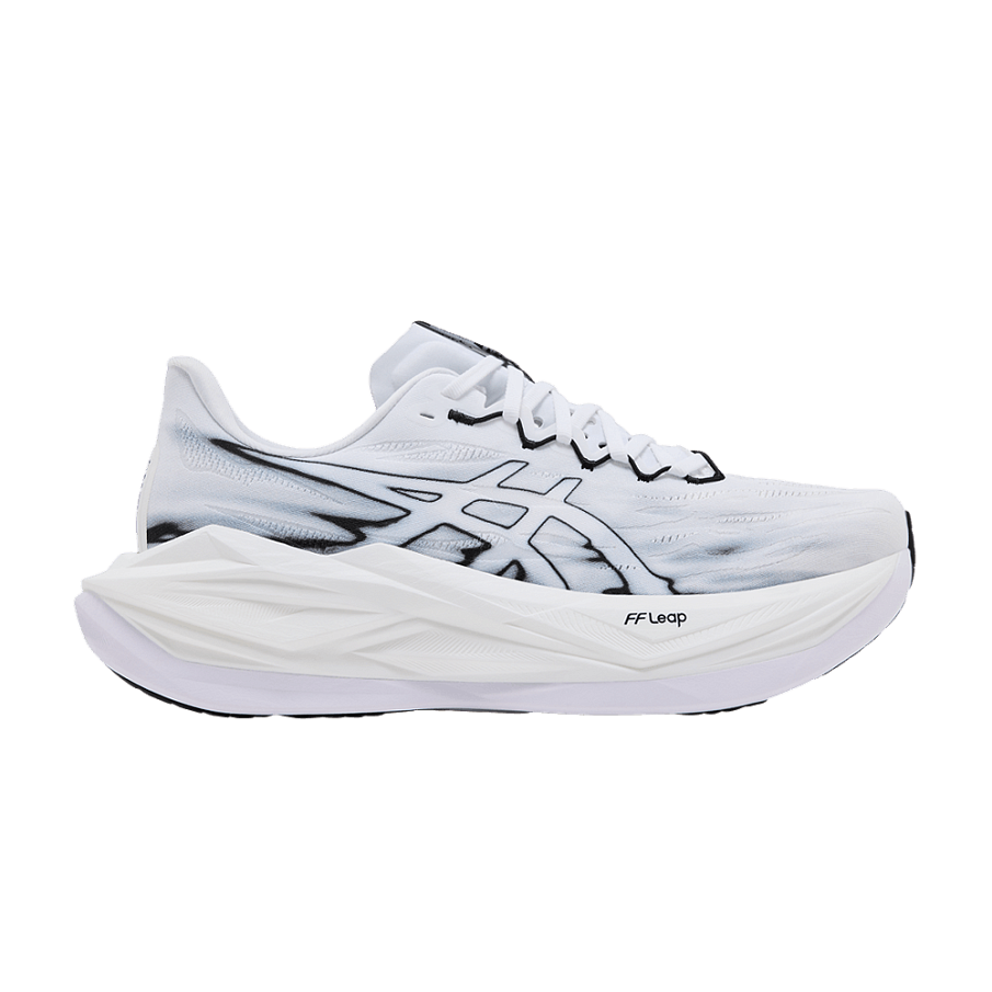 Фото № 1 с приближением к товару «‎ASICS Superblast 3 White Black»