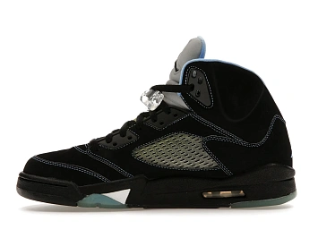 Jordan 5 Retro Black/University Blue - 3