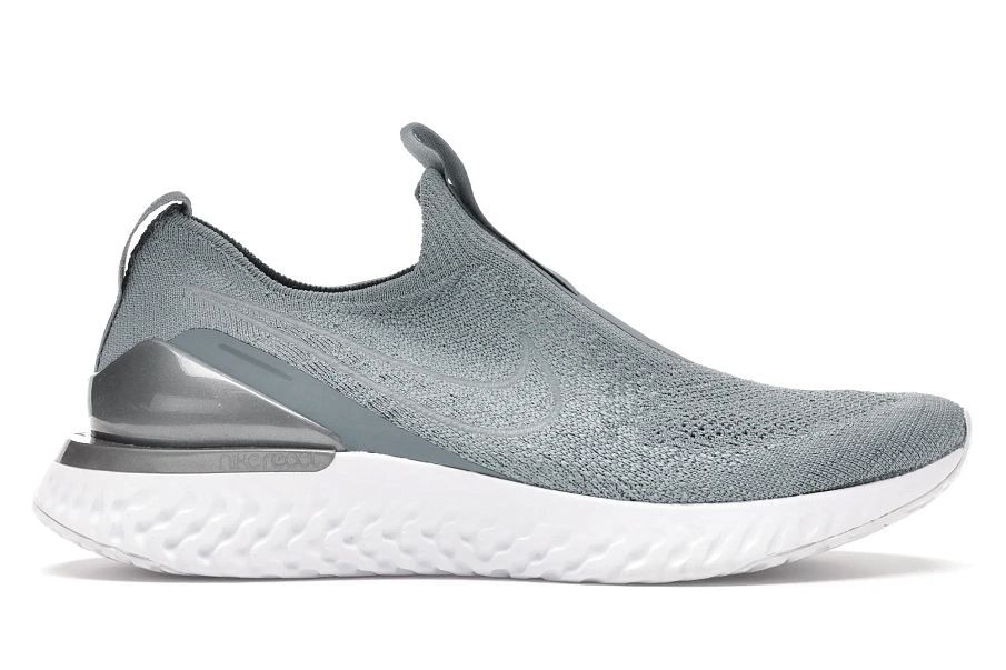 Фото № 1 с приближением к товару «‎Nike Epic Phantom React Flyknit Aviator Grey »