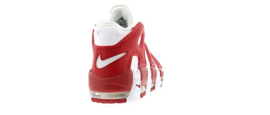 Фото № 4 с приближением к товару «‎Nike Air More Uptempo Varsity Red»