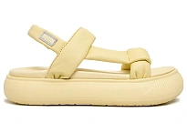 Фото № 1 с приближением к товару «‎Puma Suede Mayu Summer Sandal Yellow Anise Flower »