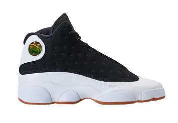 Jordan 13 Retro Black White Gum 