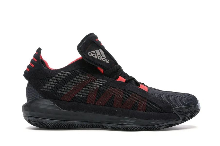 Фото № 1 с приближением к товару «‎adidas Dame 6 Black Red»