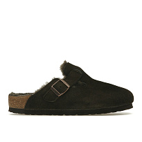 Фото № 1 с приближением к товару «‎Birkenstock Boston Shearling Suede Mocha»