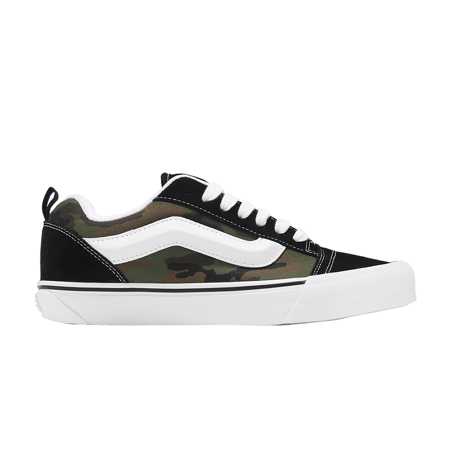 Фото № 1 с приближением к товару «‎Vans Knu-Skool Camo Black White»