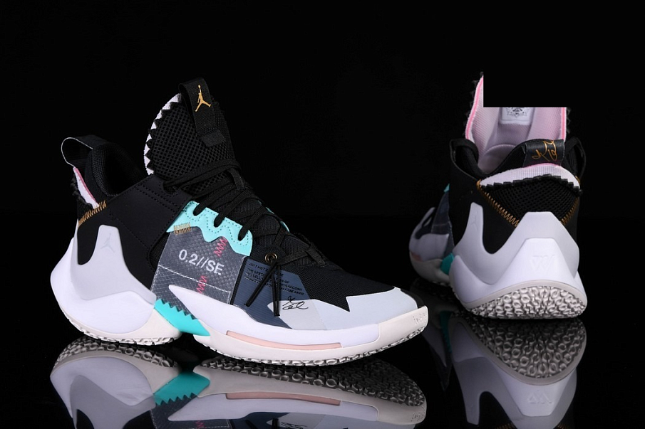 Фото № 3 с приближением к товару «‎Nike Air Jordan Why Not Zer0.2 SE Fresh Mint R. Westbrook »