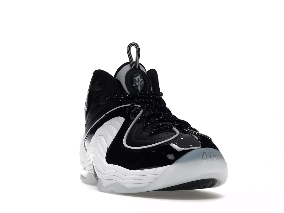 Фото № 3 с приближением к товару «‎Nike Air Penny 2 Black Patent Football Grey»