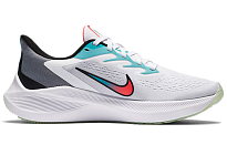 Фото № 2 с приближением к товару «‎Nike Wmns Zoom Winflo 7 'White Flash Crimson' Puma WhitePalace Blue»