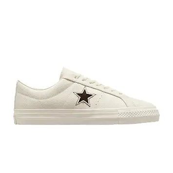 Converse One Star Pro Low Herringbone - Egret - 1