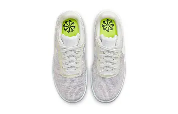 Nike Air Force 1 Crater Flyknit (GS) BeigeWhiteBlue (DH3375-101) - 5