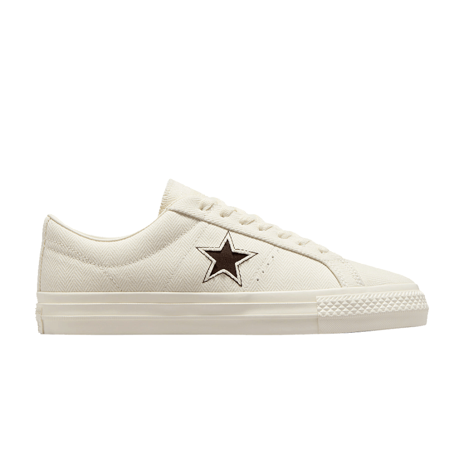 Фото № 1 с приближением к товару «‎Converse One Star Pro Low Herringbone - Egret»