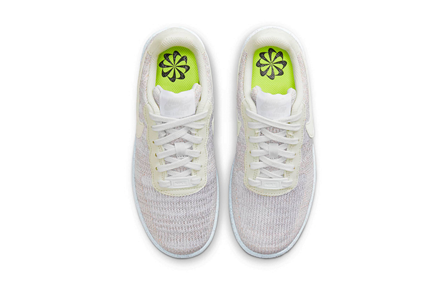 Фото № 4 с приближением к товару «‎Nike Air Force 1 Crater Flyknit (GS) BeigeWhiteBlue»