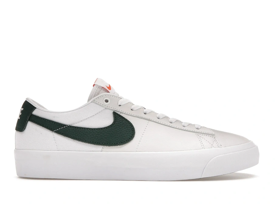 Фото № 1 с приближением к товару «‎Nike SB Zoom Blazer Low Pro GT ISO White Pro Green»
