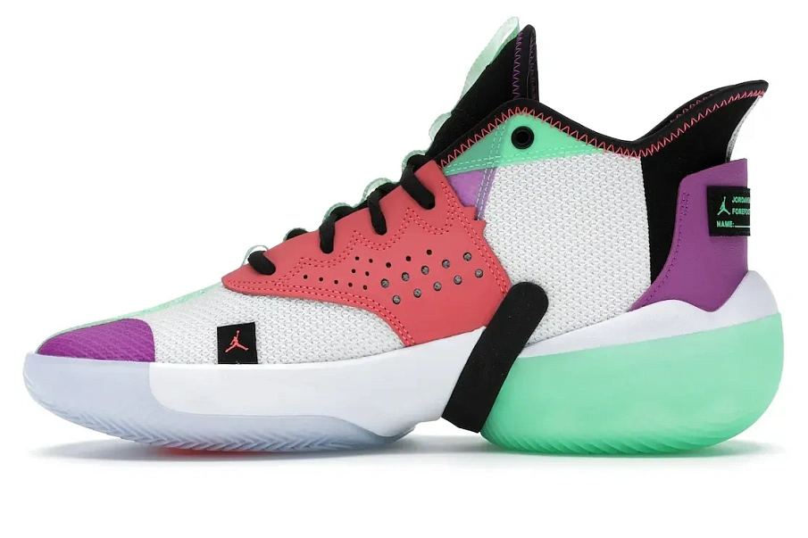Фото № 3 с приближением к товару «‎Jordan React Elevation White Multi-Color»
