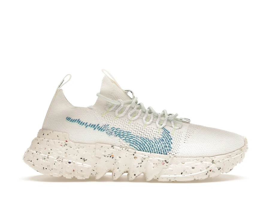 Фото № 1 с приближением к товару «‎Nike Space Hippie 01 White Royal»