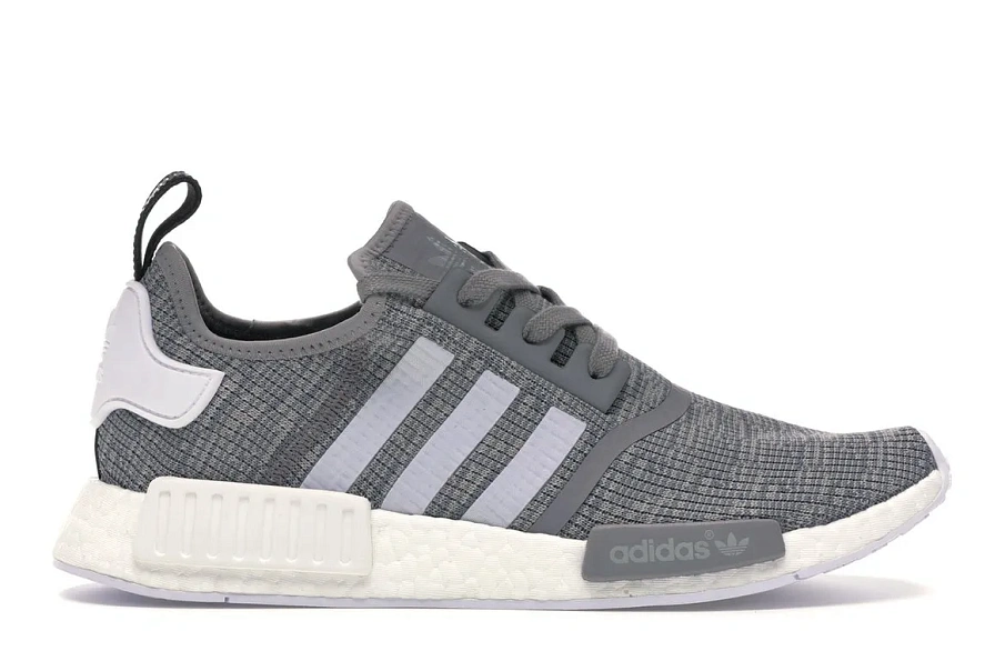Фото № 1 с приближением к товару «‎adidas NMD R1 Glitch Solid Grey Camo»