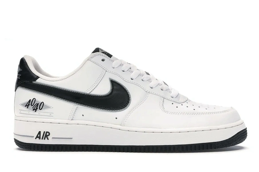 Фото № 1 с приближением к товару «‎Nike Air Force 1 Low 40/40 Club White Black»