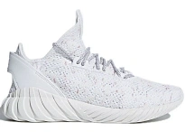Фото № 1 с приближением к товару «‎adidas Tubular Doom Sock White Grey Burgundy»