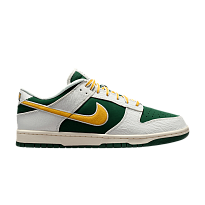 Фото № 1 с приближением к товару «‎Nike Dunk Low Retro Sail Fir University Red Gold (IM4413-100)»