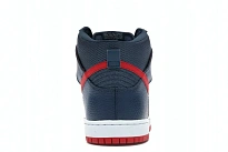 Фото № 4 с приближением к товару «‎Nike SB Dunk High Squadron Blue University Red»