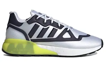 adidas originals ZX 2K Boost Futureshell WhiteBlueYellow - 2