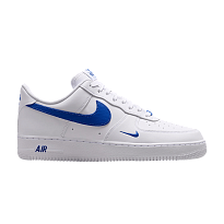 Фото № 1 с приближением к товару «‎Nike Air Force 1 Low 07 Carbon Fiber Swoosh - White Game Royal»
