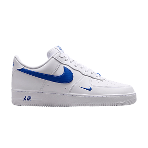 Nike Air Force 1 Low 07 Carbon Fiber Swoosh - White Game Royal