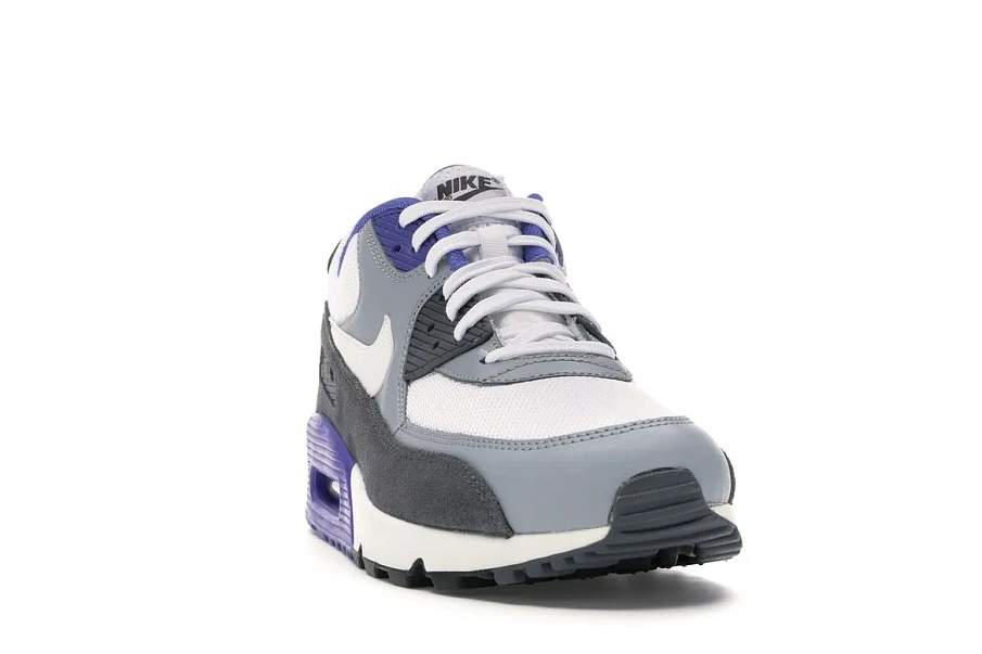Фото № 3 с приближением к товару «‎Nike Air Max 90 White Grey Violet»