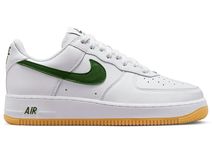 Фото № 1 с приближением к товару «‎Nike Air Force 1 Low 07 Retro Color of the Month White Forest Green»