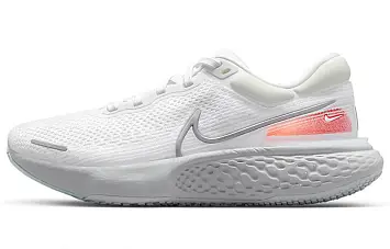Nike Zoomx Invincible Run Flyknit WhiteSliverOrange - 1