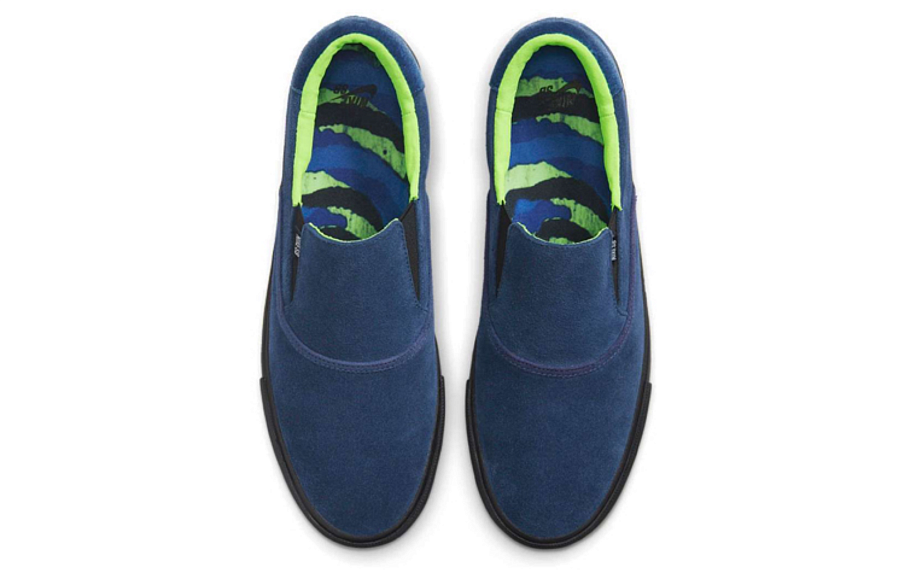 Фото № 4 с приближением к товару «‎GLUE x Nike SB Zoom Verona Slip Blue»