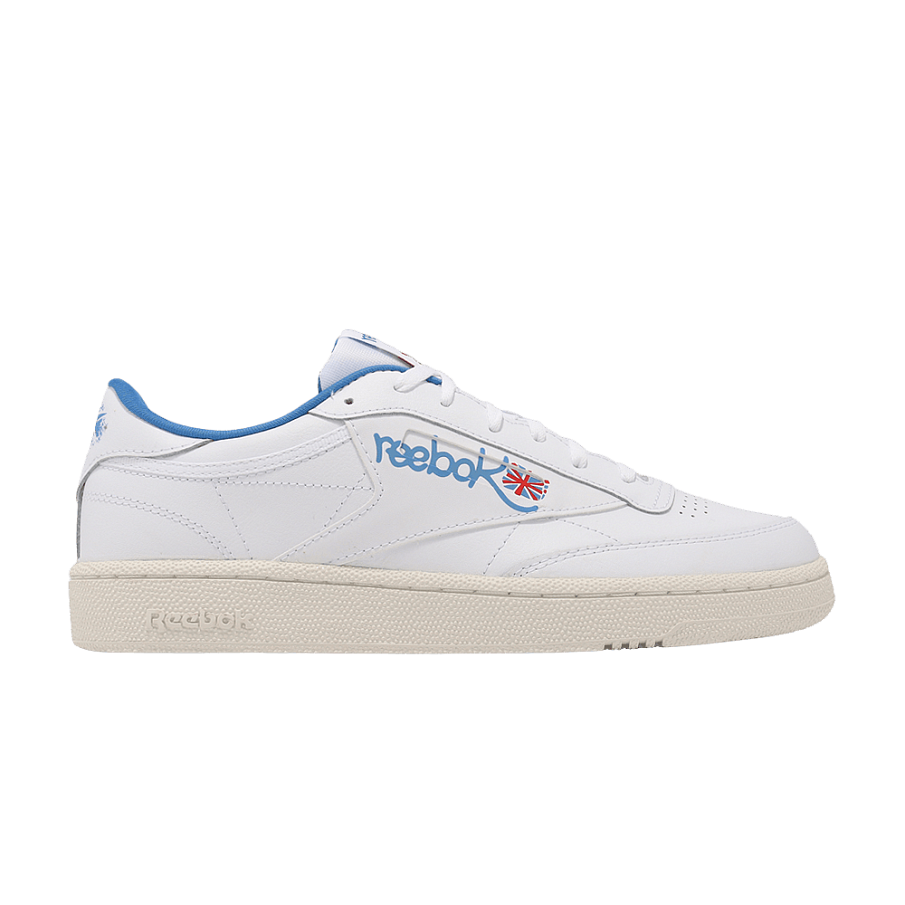 Фото № 1 с приближением к товару «‎Reebok Club C 85 Graffiti Pack - White Kinetic Blue»