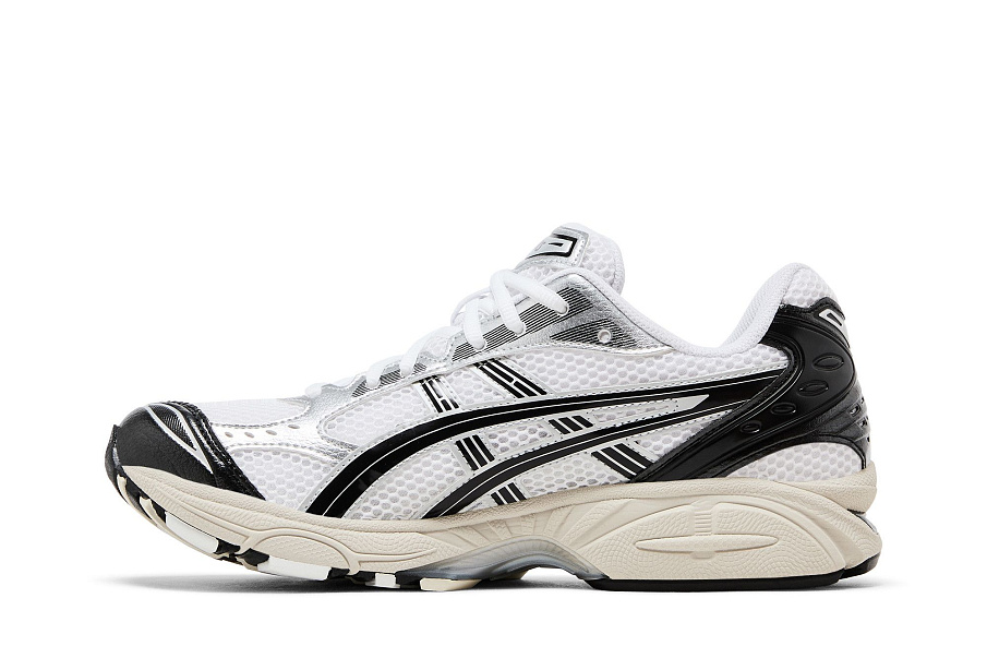 Фото № 4 с приближением к товару «‎ASICS Gel Kayano 14 White Silver Black»