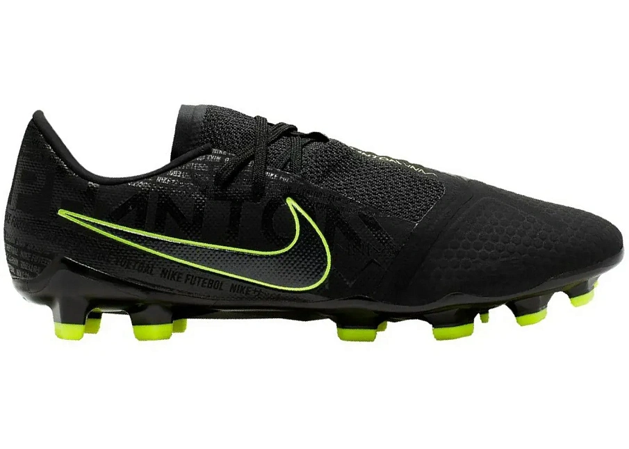 Фото № 1 с приближением к товару «‎Nike Phantom Venom Pro FG Black Volt»