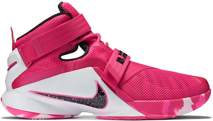 Фото № 1 с приближением к товару «‎Nike LeBron Zoom Soldier 9 Think Pink»