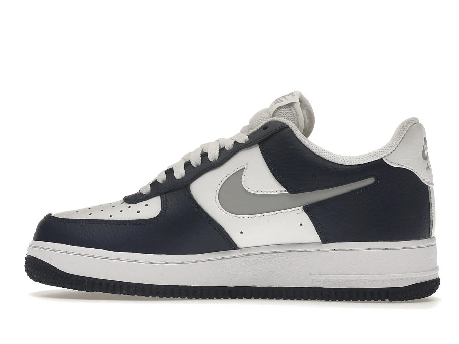 Фото № 5 с приближением к товару «‎Nike Air Force 1 Low White Navy Grey»