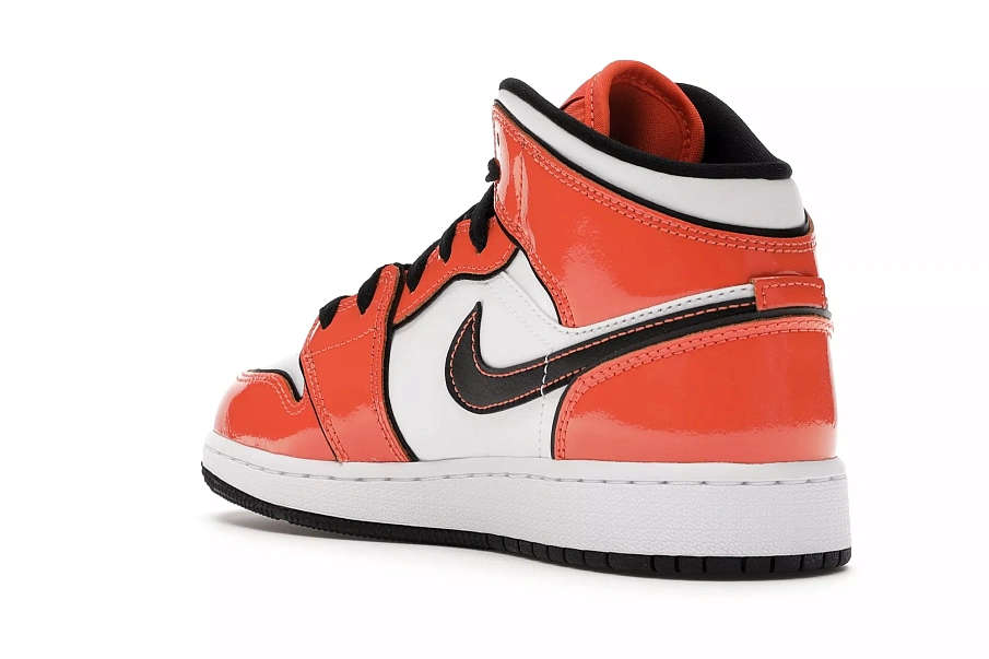 Фото № 5 с приближением к товару «‎Jordan 1 Mid Turf Orange »