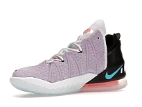 Фото № 3 с приближением к товару «‎Nike LeBron 18 Graffiti Blue Muti-Color»