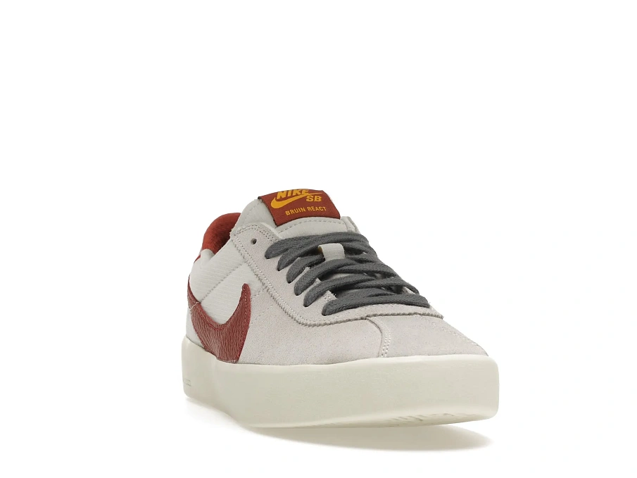 Фото № 4 с приближением к товару «‎Nike SB Bruin React Grey Team Red»