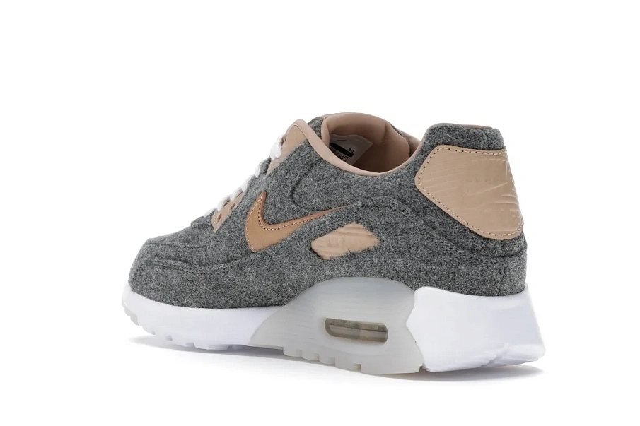 Фото № 6 с приближением к товару «‎Nike Air Max 90 Ultra Cool Grey Vachetta Tan »