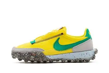 Nike Wmns Waffle Racer Crater 'Yellow Strike Roma Green' - 1