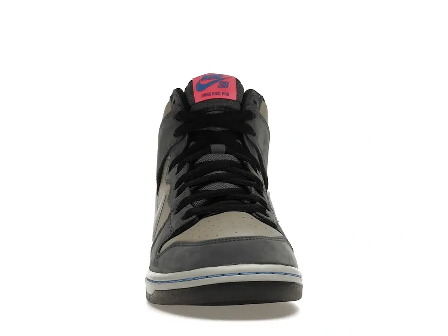 Фото № 2 с приближением к товару «‎Nike SB Dunk High Pro Medium Grey Pink»