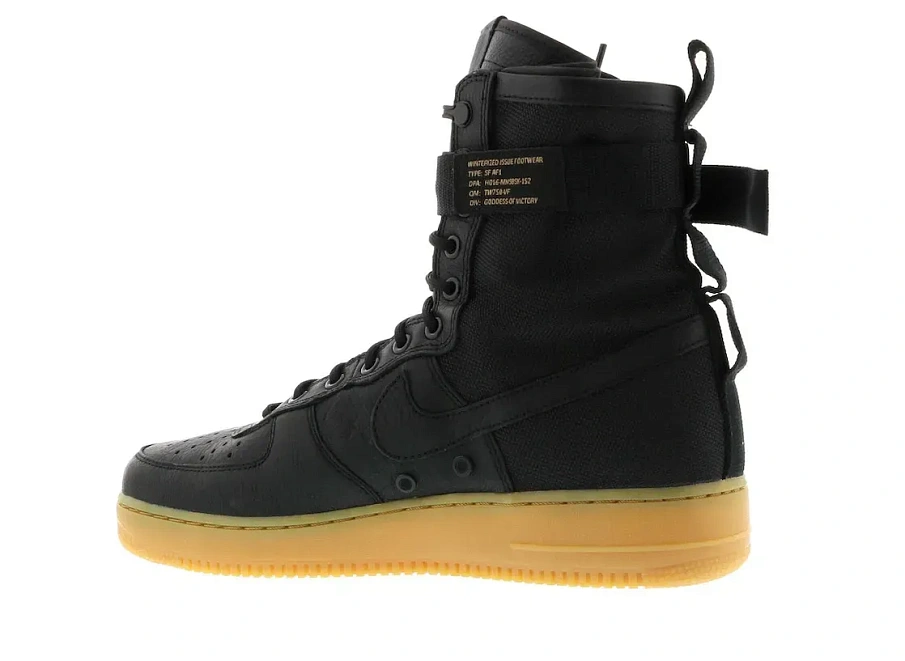 Фото № 3 с приближением к товару «‎Nike SF Air Force 1 Black Gum»