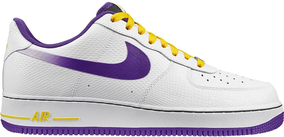 Фото № 1 с приближением к товару «‎Nike Air Force 1 Low Snakeskin Lakers»