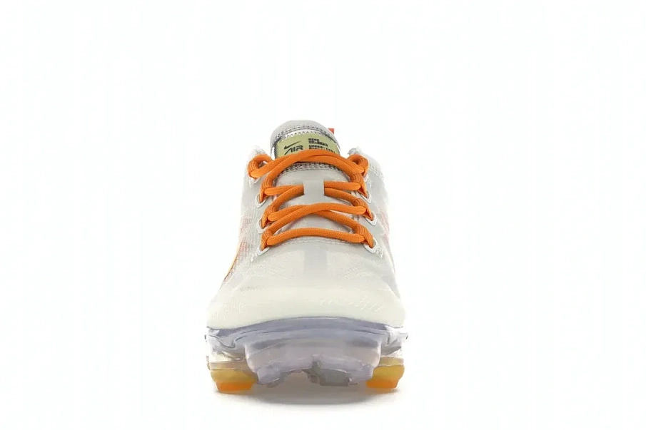 Фото № 2 с приближением к товару «‎Nike Air VaporMax 2019 White Orange Peel »